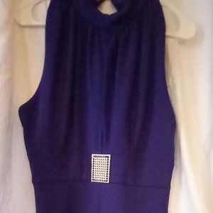 Long purple dress